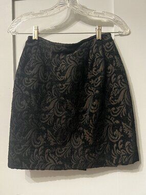 Damask Tapestry Mini Skirt